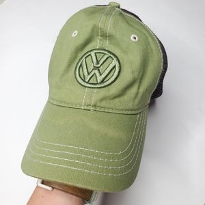 Volkswagen VW Driver Gear Baseball Cap Green Brown